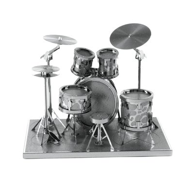 Металевий 3D конструктор Drum set | Барабанна установка MMS076 фото