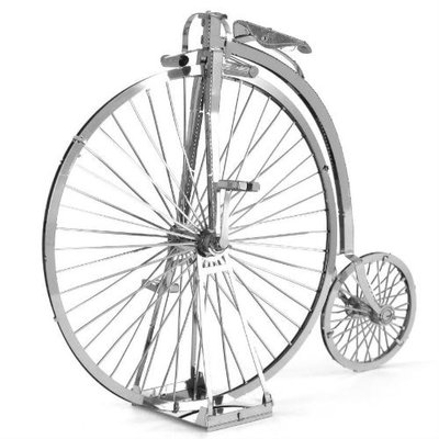 Металлический 3D конструктор High Wheel Bicycle | Велосипед High Wheel MMS087 фото