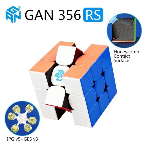 Кубик 3x3 Ganspuzzle 356 R S без наліпок GAN356R фото