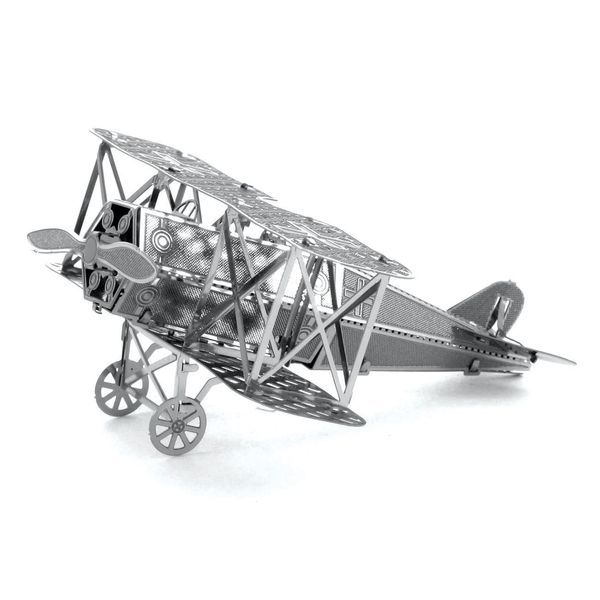 Металлический 3D конструктор Fokker D-VII | Истребитель MMS005 фото