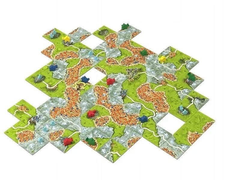 Настільна гра Тумани над Carcassonne + доповнення Привиди, замки та цвинтарі фото