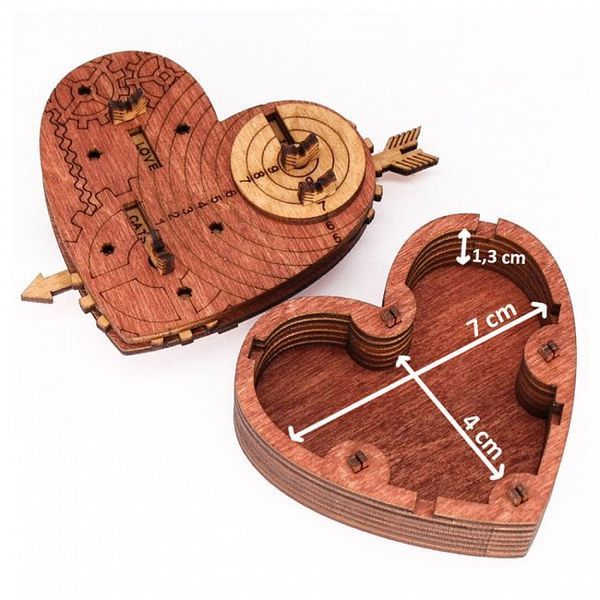 Головоломка Tin Woodmans Heart Квест бокс фото