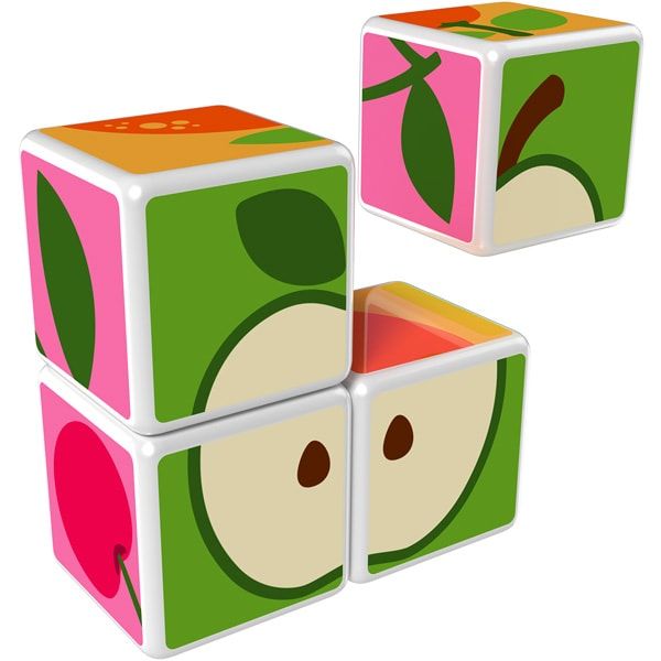 Geomag MAGICUBE Fruit | Магнітні кубики Фрукти 131 фото