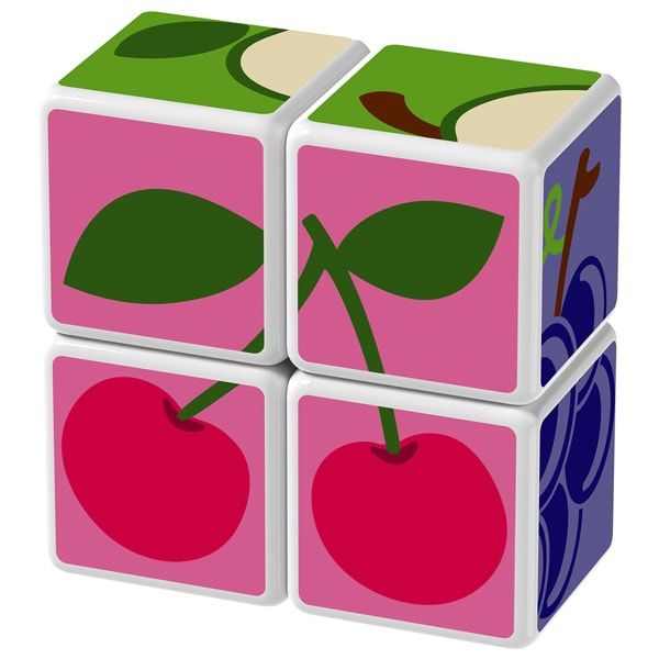 Geomag MAGICUBE Fruit | Магнітні кубики Фрукти 131 фото