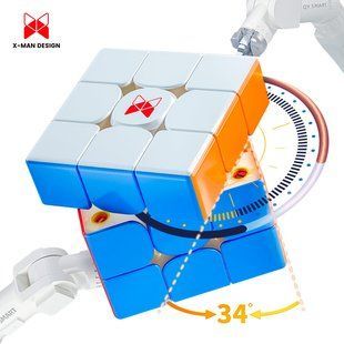 Кубик 3x3QiYi Tornado V3 M Standard магнітний фото