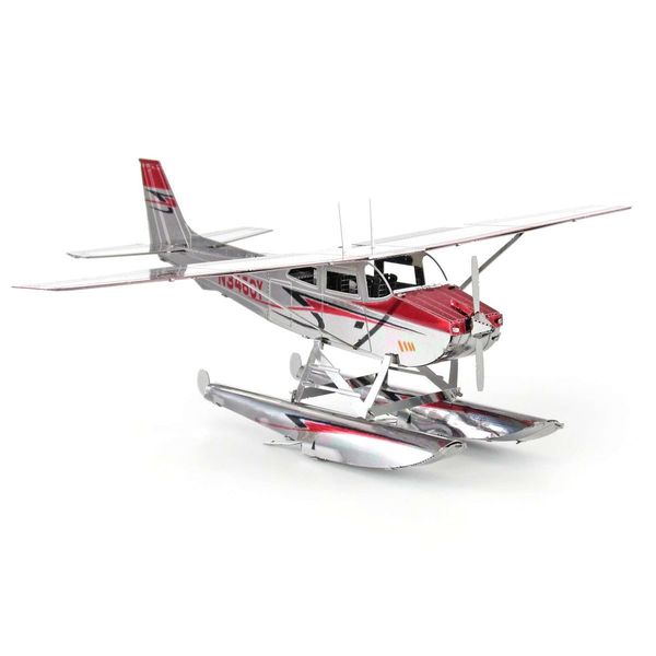 Металевий 3D конструкор Cessna 182 Floatplane MMS111 фото