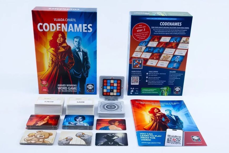 Codenames | Настольная игра Кодовые имена фото