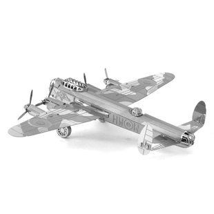 Металлический 3D конструктор самолет Avro Lancaster фото