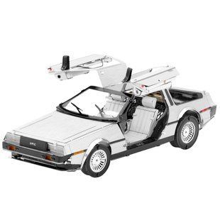 Металлический 3D конструктор DeLorean фото