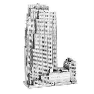Металлический 3Д конструтор 30 Rockfeller Plaza Metal Earth | Небоскреб Rockefeller Plaza фото