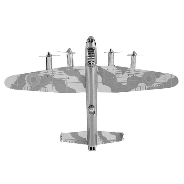 Металлический 3D конструктор самолет Avro Lancaster MMS067 фото