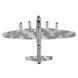 Металлический 3D конструктор самолет Avro Lancaster MMS067 фото 3