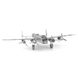 Металлический 3D конструктор самолет Avro Lancaster MMS067 фото 2