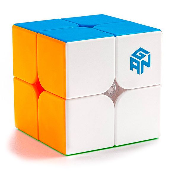 Кубик 2х2 Ganspuzzle 251 М Pro кольоровий пластик GAN251MP фото