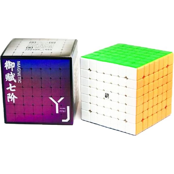 YJ YuFu V2 M 7x7 stickerless | Кубик 7х7 М без наклеек YJ8391 фото