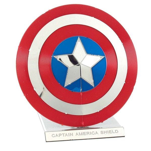 Металевий 3D конструктор Marvel Щит Капітана Америка MMS321 фото
