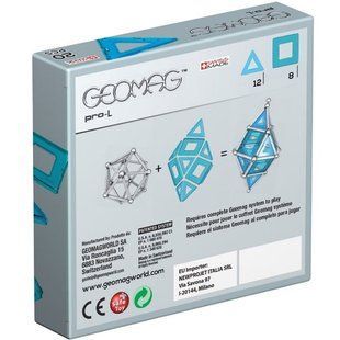 Geomag PRO-L 20 деталей | Набор дополнительных панелек фото