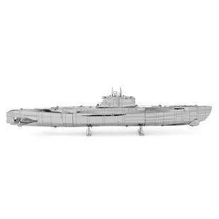 Металлический 3D конструктор Металевий 3D конструктор German U-boat Type XXІ | Немецкая подводная лодка фото