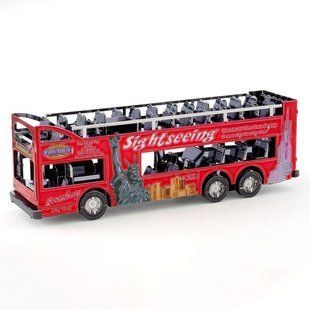 Металлический ЗD констуктор "Big Apple Tour Bus" | Экскурсионный автобус фото