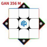 Gan 356 M stickerless | Кубик 3x3 Ган 356 магнитный фото