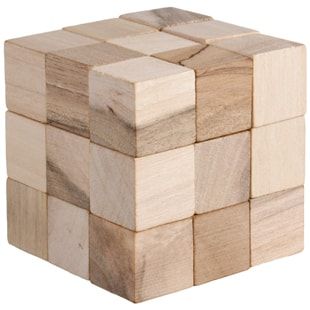 Головоломка Змеекуб | Деревянный кубик головоломка 6009 фото