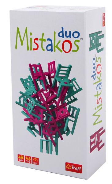 Mistakos DUO (Розово-голубой) | Настольная игра со стульчиками 6144 фото