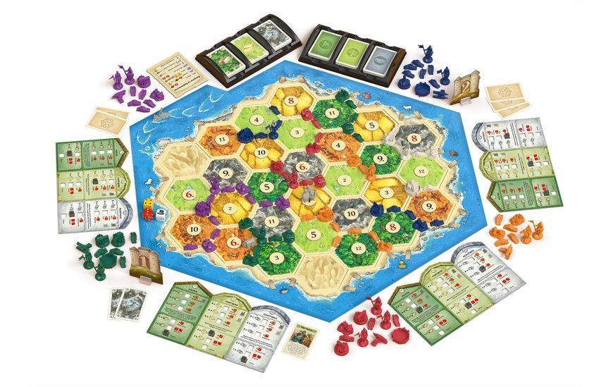 Catan: Міста і лицарі (доп. 5-6 гравців)- Настільна гра фото