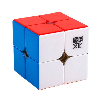 MoYu 2x2 WeiPo WRM stickerless | Кубик МоЮ WR 2x2 магнітний MYWP004 фото