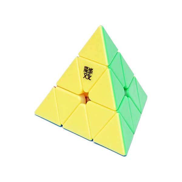 MoYu Weilong Pyraminx Magnetic stickerless | Пирамидка Магнитная Мою Вейлонгg MYWL01 фото