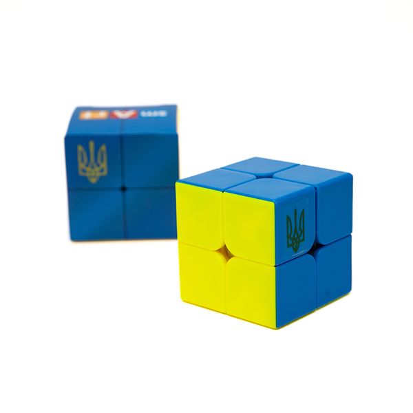 Умный кубик 2х2х2 "Прапор України" (Bicolor Smart Cube 2x2x2) SCU222 фото