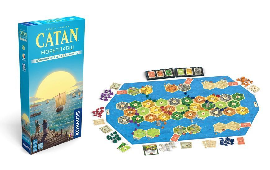 Catan: Мореплаватели (доп. 5-6 игроков) | Настольная игра фото