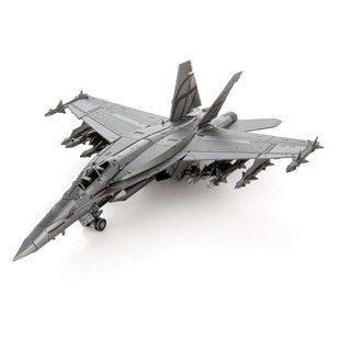 Металлический 3D конструктор Самолет F/A-18 Super Hornet фото