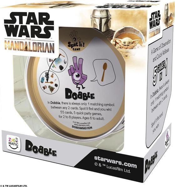 Настільна гра Dobble Star Wars The Mandalorian фото