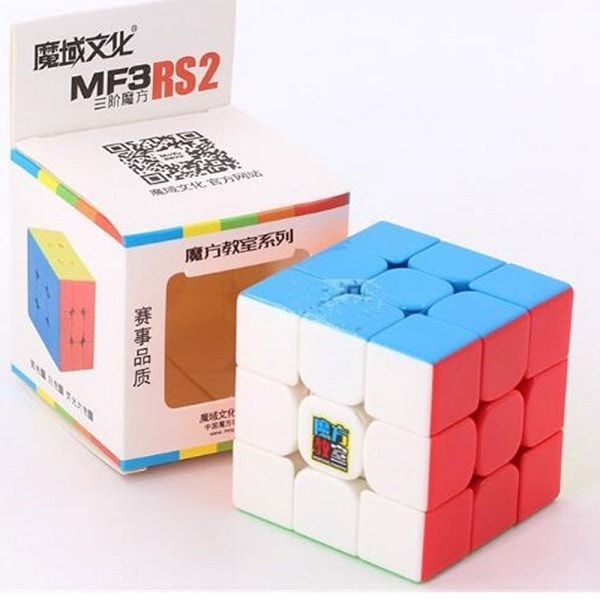 MoYu MoFangJiaoShi MF3RS2 3х3 stickerless | Кубик 3x3 MF3RS2 без наклеек MYMF323 фото