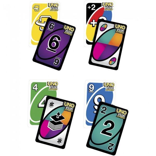 Карточная игра UNO Двойная игра экспресс (Flip Express) GXD75 фото Карточная игра UNO Двойная игра экспресс (Flip Express) фото