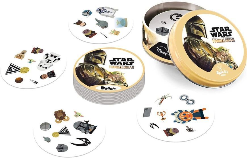 Настільна гра Dobble Star Wars The Mandalorian фото