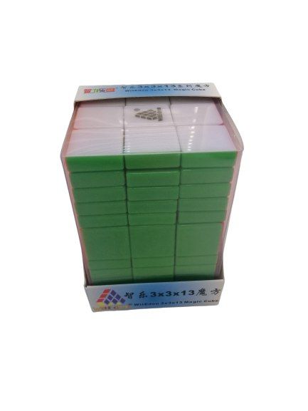 Кубик WitEden 3х3х13 кольоровий пластик GB331301 фото
