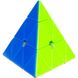 QiYi Magnetic Pyraminx Bell V1 Stickerless | Пірамідка 0934C-6st фото 1