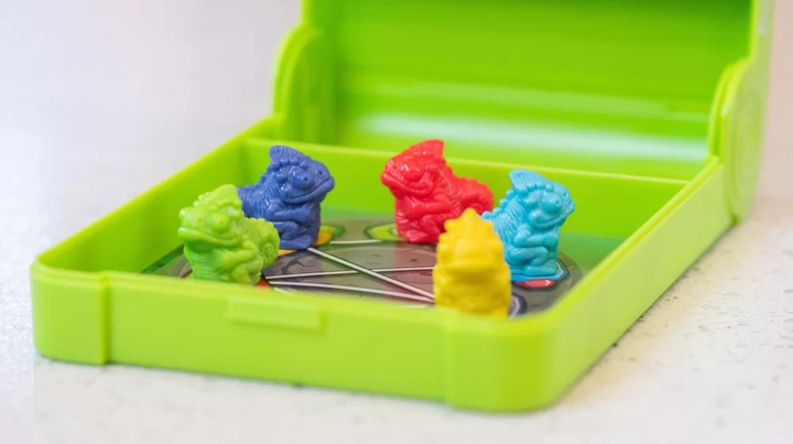 Логічна дорожня гра - Flip & Play - Chameleon Crossing | Гра Thinkfun Переправа хамелеонів фото