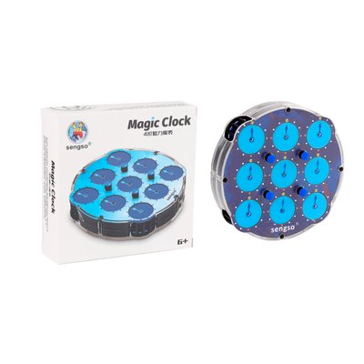 SengSo 4x4 Magnetic Clock | Клок магнітний 4х4 SSMB03 фото