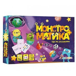 Настільна навчальна гра на додавання "Монстроматика" фото