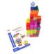 YJ Magnetic Cube Blocks | Развивающая игрушка магнитные блоки с задачами 34 детали YJ9004 фото 4