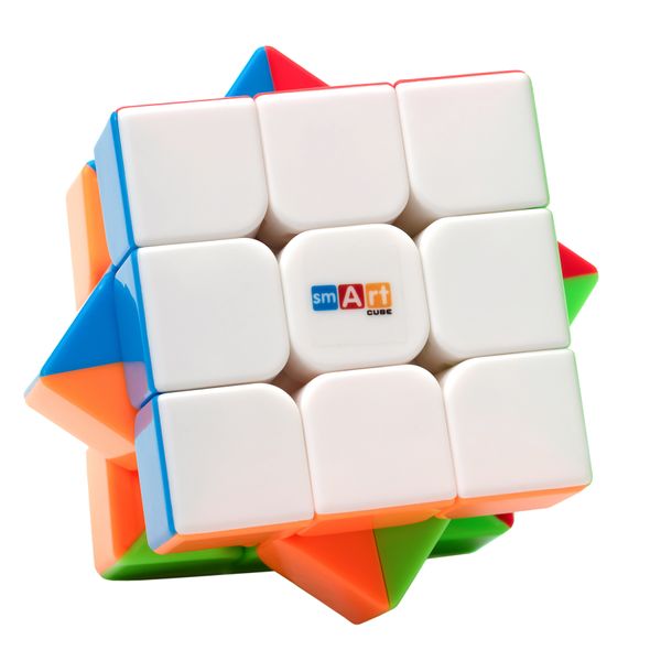 Smart Cube 3x3 Stickerless | Кубик 3х3 фирменный без наклеек SC303 фото