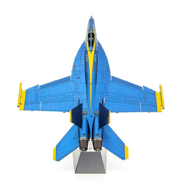 Металлический 3D конструктор Истребитель-бомбардировщик и штурмовик F/A-18 Супер Хорнет ICX212 фото
