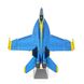 Металевий 3D конструктор Винищувач-бомбардувальник та штурмовик F/A-18 Супер Хорнет ICX212 фото 1