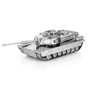 Металлический 3D конструктор Tank M1 Abrams | Танк фото