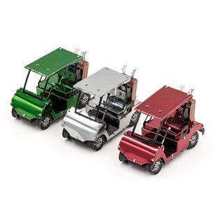 Металлический 3D конструктор Golf Carts | Набор машин для гольфа фото