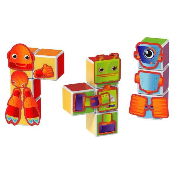 Geomag MAGICUBE Robots | Магнітні кубики Роботи 142 фото