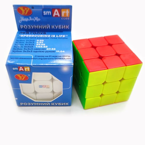 Smart Cube 3х3 стикерлесс | Кубик 3x3 SC322 фото