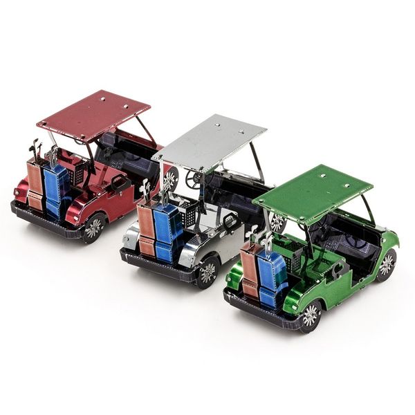 Металевий 3D конструктор Golf Carts | Набір машин для гольфу MMS108 фото